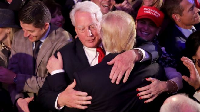 Robert Trump dies in hospital