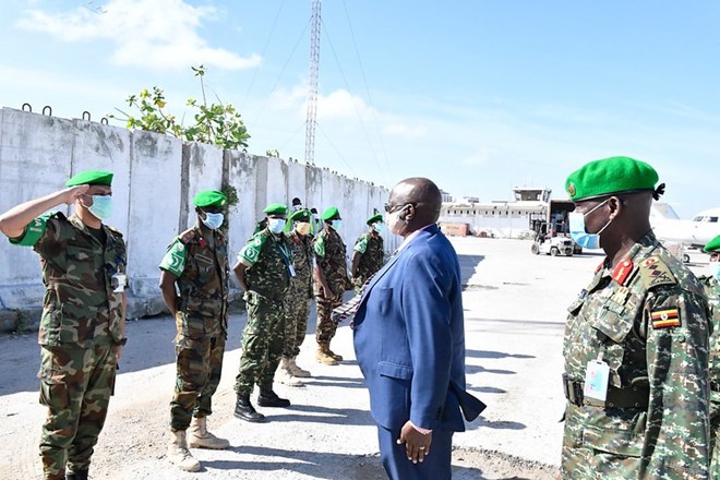 Taliyaha cusub ee Amisom Diomede Ndegeya