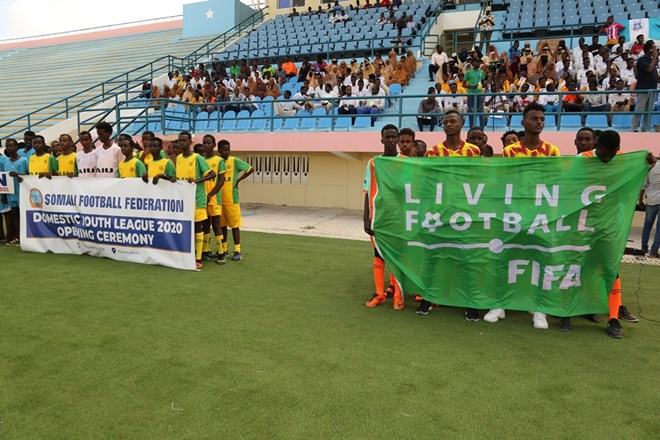 Stadium Mogadishu hosts first youth tournament