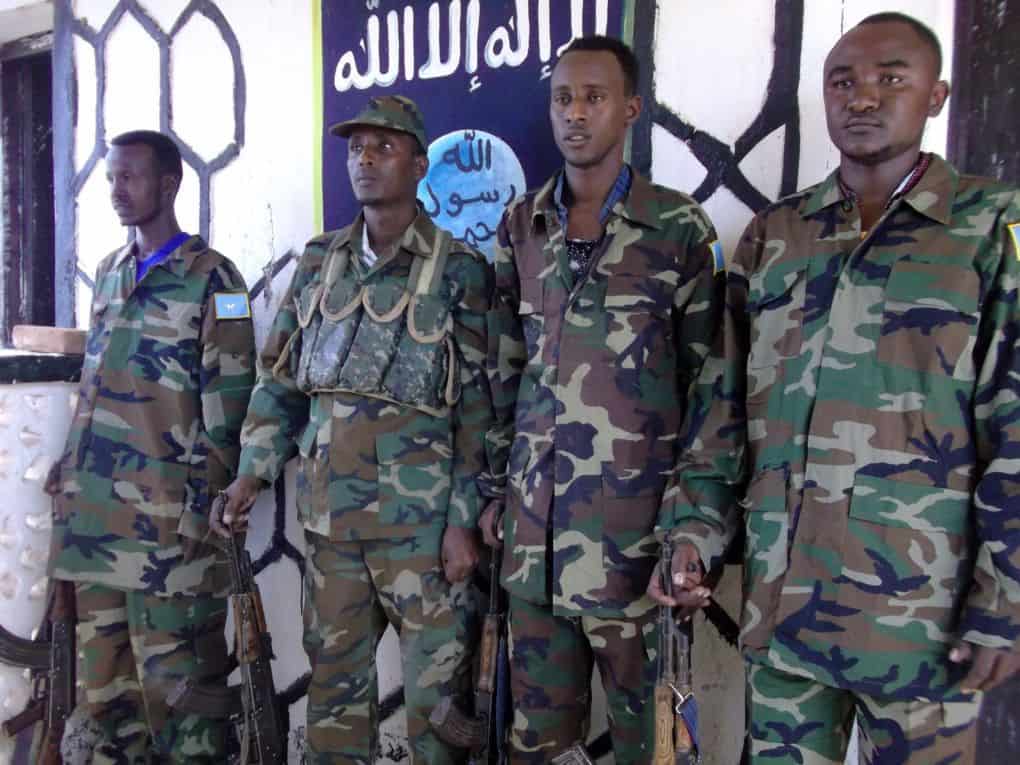 Ciidamo la sheegay inay isku dhiibeen Shabaab