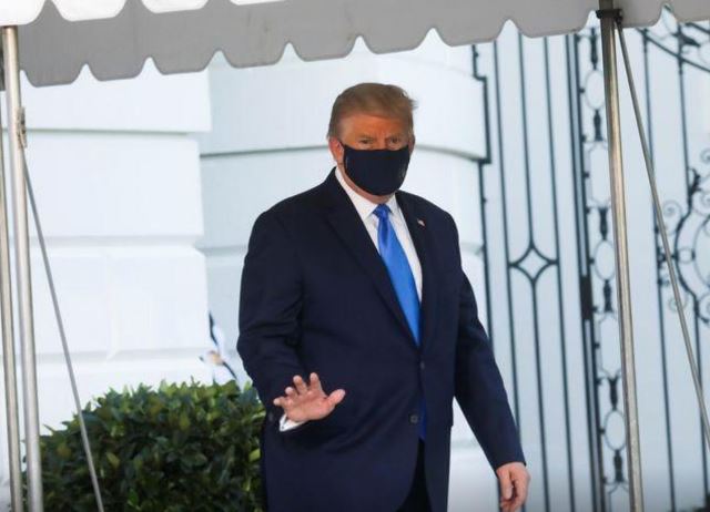 Trump covid laga helay