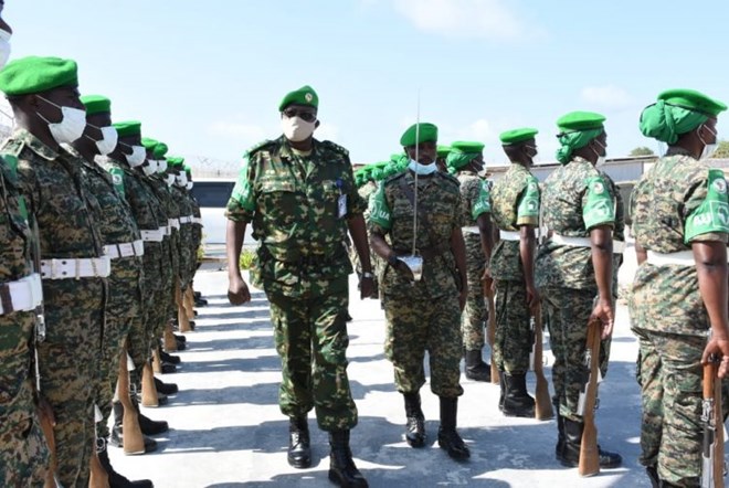 Ciidamada Uganda ee Soomaaliya jooga