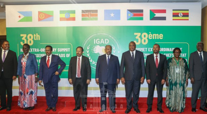 Shirka IGAD iyo madax isugu timid