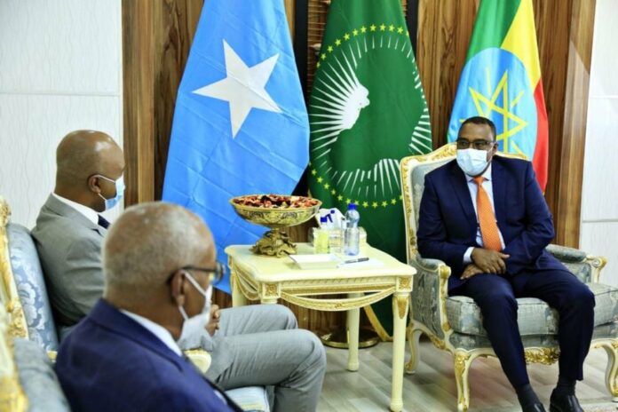 Wasiirka arrimaha dibadda DFS iyo RW ku-xigeenka Itoobiya