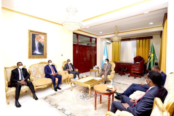 Farmaajo iyo Madaxda dowlad goboleedka iyo Gobolka Banaadir