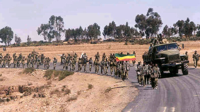 Ciidamada Tigrey oo itoobiya ka baxaya