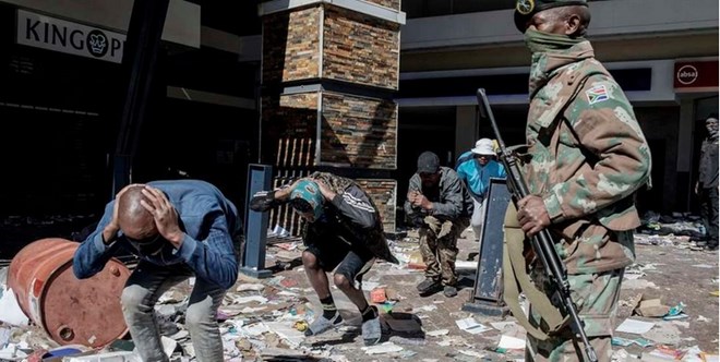 Rabshadaha ka socda Koonfur Afrika