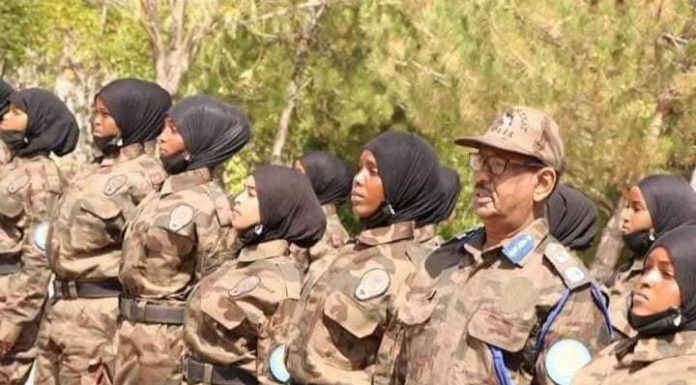 Gabdhihii ugu horeeyay ee ka mid noqonaya ciidanka Haramcad