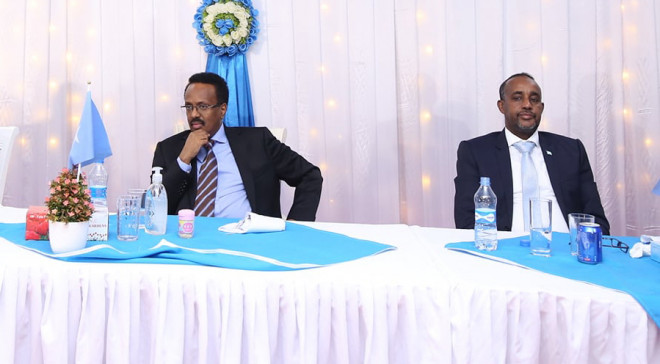 Farmaajo iyo Rooble
