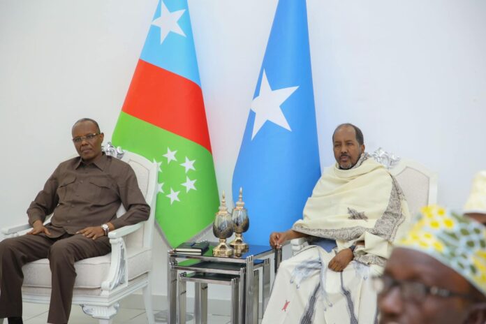 Madaxweyne Xasan oo la kulmay Laftagareen iyo odayaasha dhaqanka reer Koonfur Galbeed2