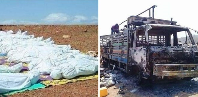 Dad lagu xasuuqay iyo gaadiid lagu gubay Hiiraan