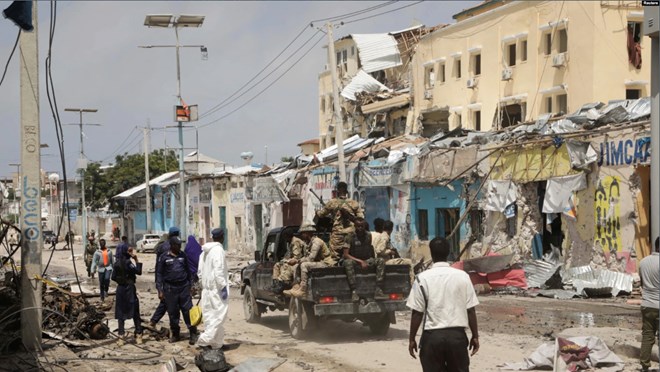 Qarax ka dhacay Muqdisho42